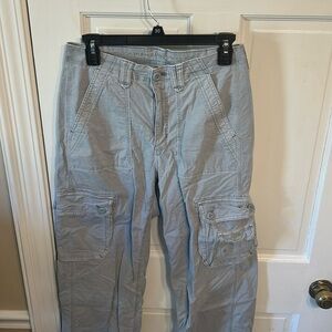 American Eagle Outfitters Gray Cargo Joggers